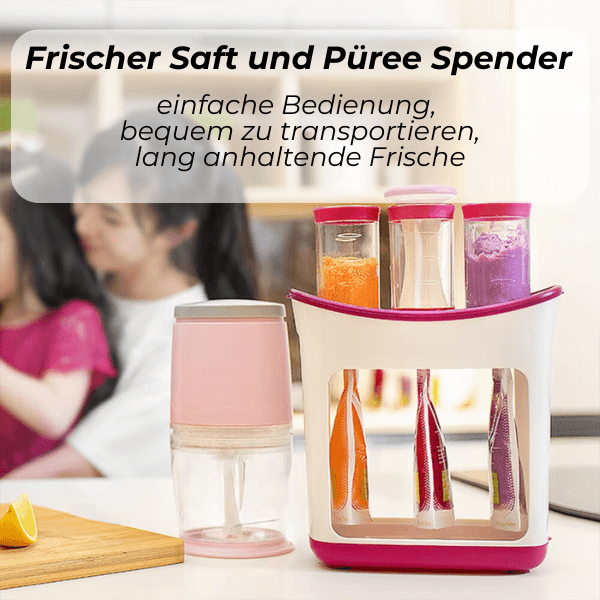 BYONA Fit&Easy Quetschi-Maker – Deine gesunde DIY Snack-Station