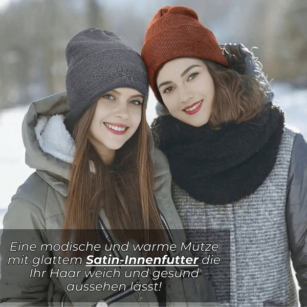 BYONA Anti-Frizz Winter-Mütze