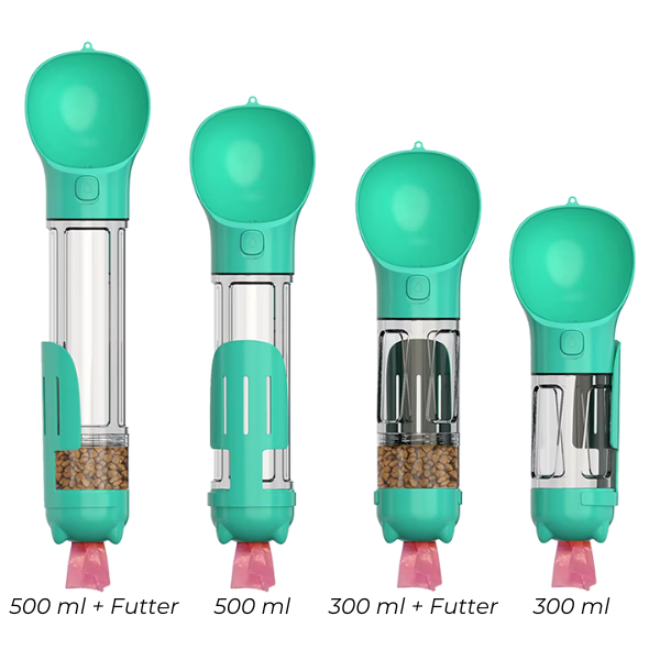 BYONA Paw Pro - 3in1 Futter- Wasser- und Kotbeutelbehälter