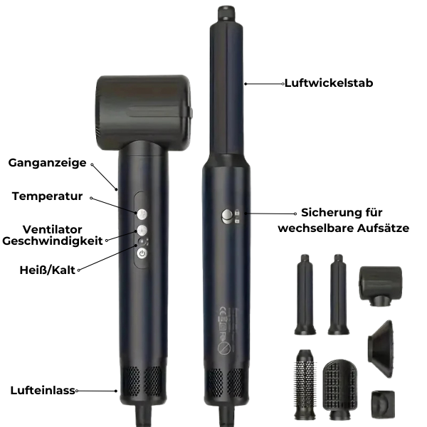 BYONA 7-in-1 Haarstyler