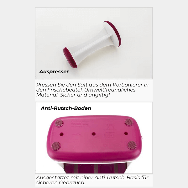 BYONA Fit&Easy Quetschi-Maker – Deine gesunde DIY Snack-Station