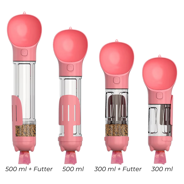 BYONA Paw Pro - 3in1 Futter- Wasser- und Kotbeutelbehälter