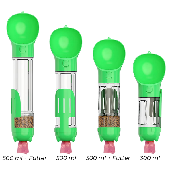 BYONA Paw Pro - 3in1 Futter- Wasser- und Kotbeutelbehälter