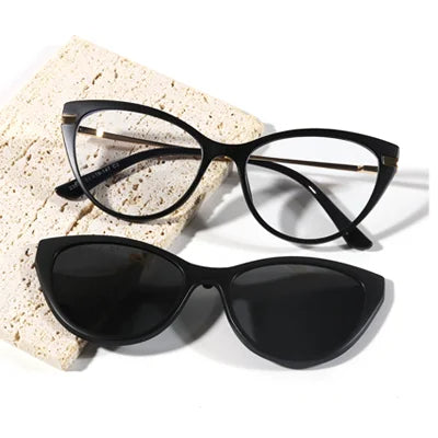 BYONA Ralferty 2-in-1 Vintage-Katzenaugen-Sonnenbrille