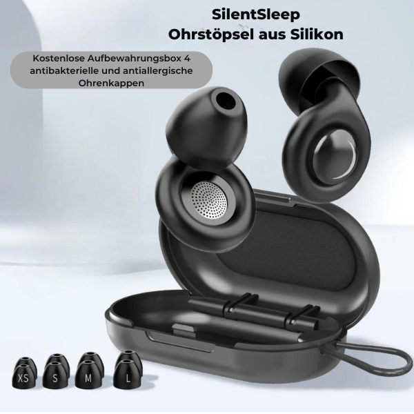BYONA SilentSleep – Ultraweiche Silikon-Ohrstöpsel für erholsamen Schlaf & fokussierte Stille