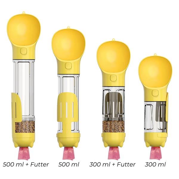 BYONA Paw Pro - 3in1 Futter- Wasser- und Kotbeutelbehälter