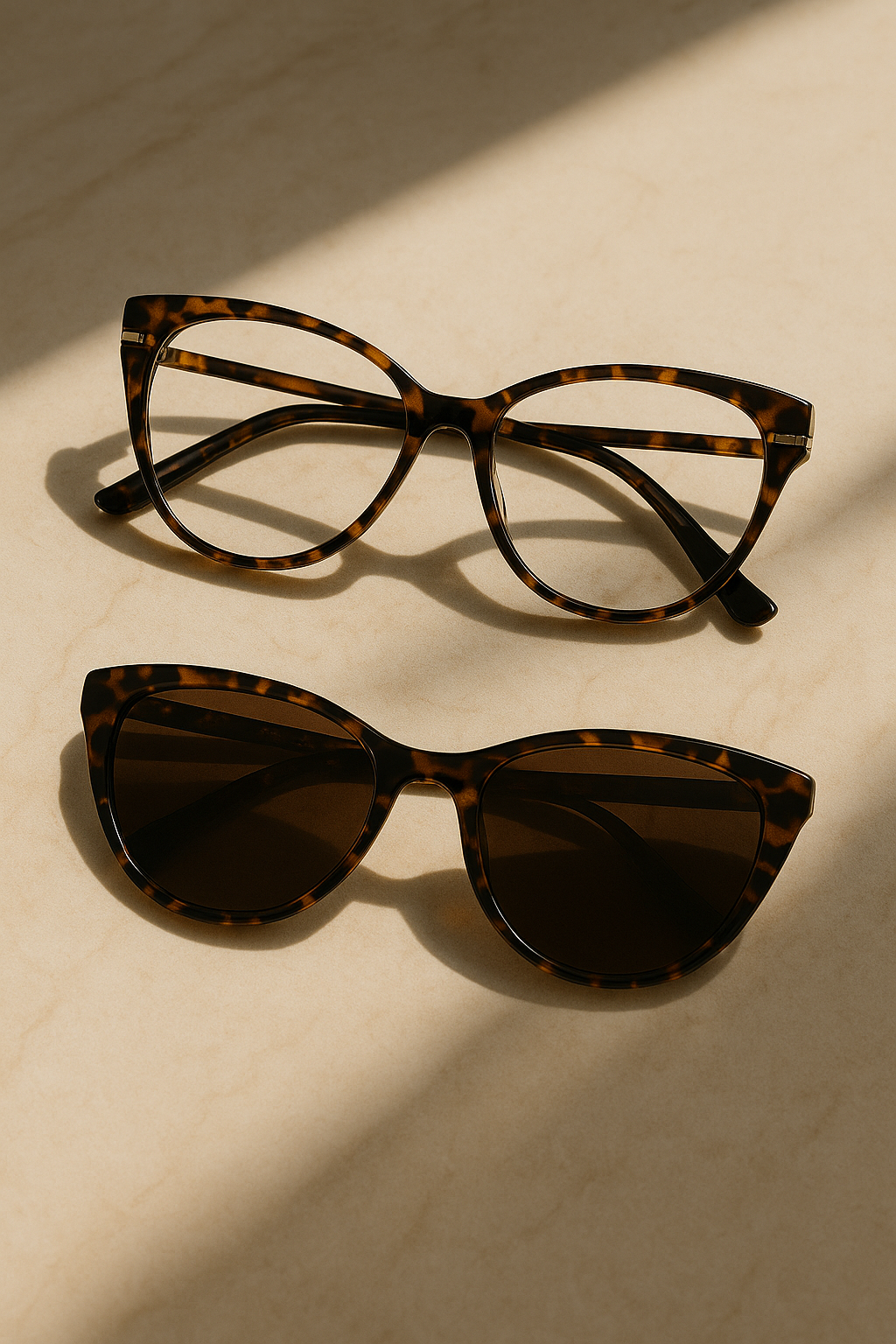 BYONA Ralferty 2-in-1 Vintage-Katzenaugen-Sonnenbrille