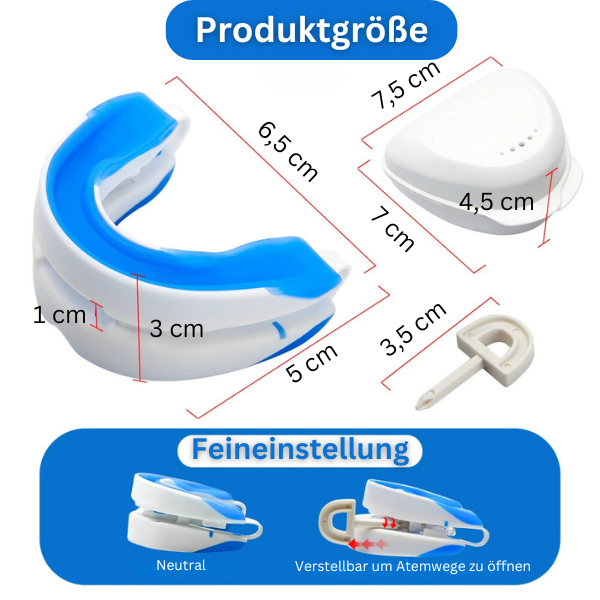[70 %SPAREN] BYONA Schlafruhe - Deine Anti-Schnarch-Schiene