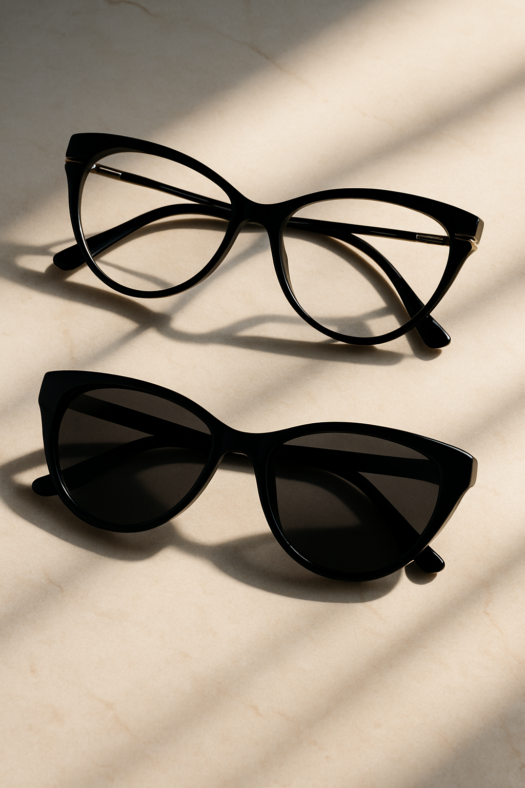 BYONA Ralferty 2-in-1 Vintage-Katzenaugen-Sonnenbrille