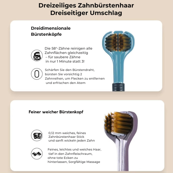 BYONA TripleCare Zahnbürste