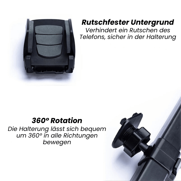 BYONA 2-in-1 Tablet- und Handyhalter