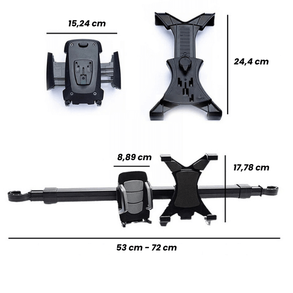 BYONA 2-in-1 Tablet- und Handyhalter