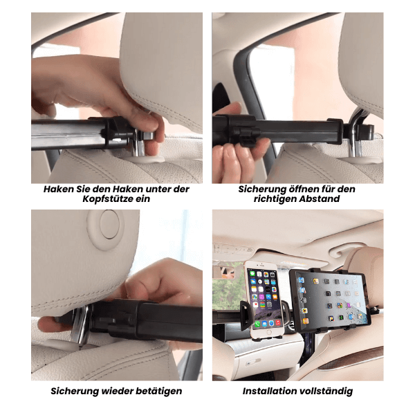 BYONA 2-in-1 Tablet- und Handyhalter