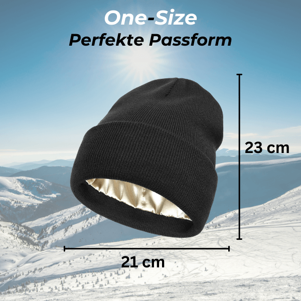 BYONA Anti-Frizz Winter-Mütze