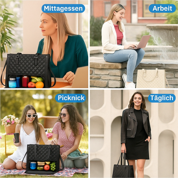 BYONA MODA 2-in-1 – Die clevere Handtasche für Stil & Struktur